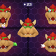 Super Mario Party players tug at Bowser's face.